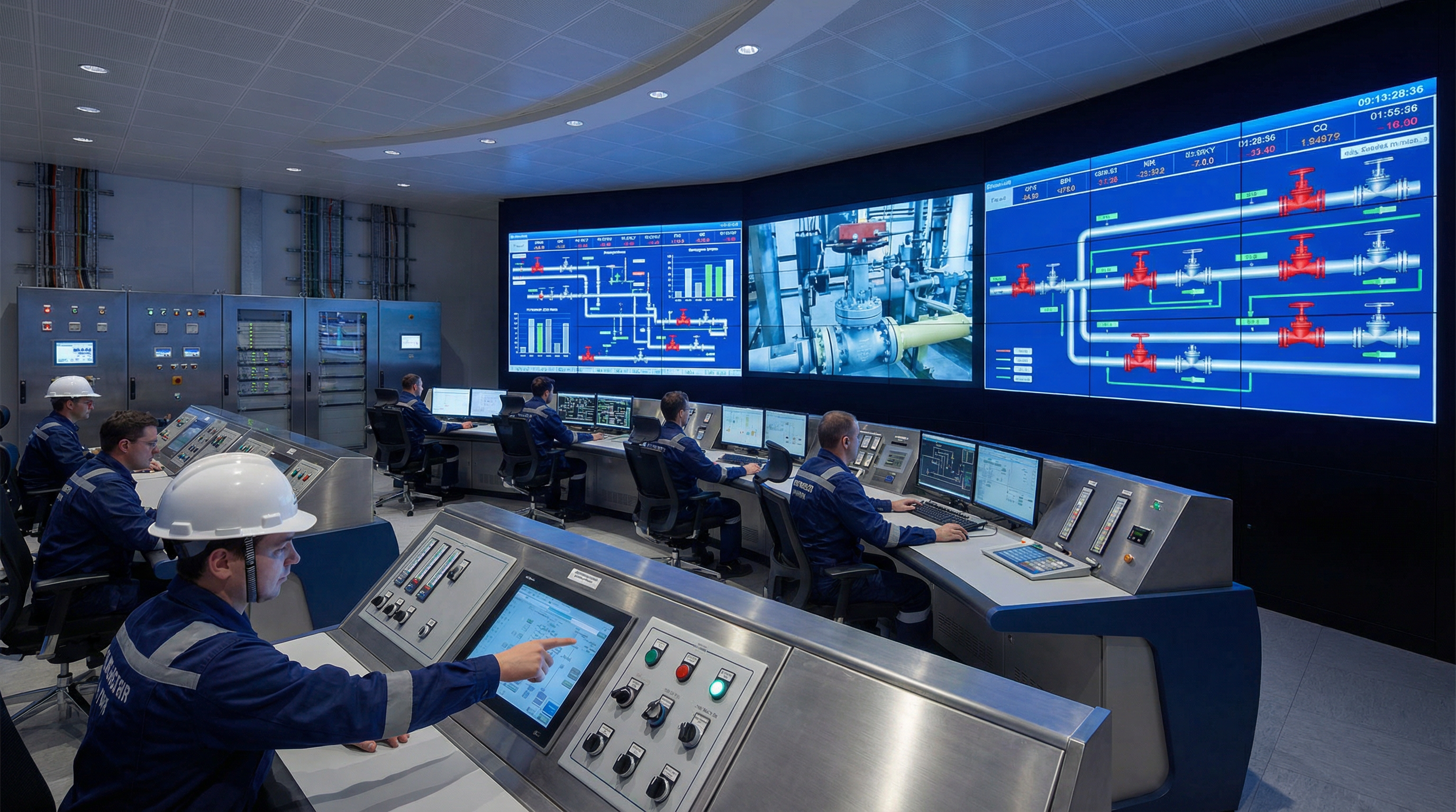 Industrial control room